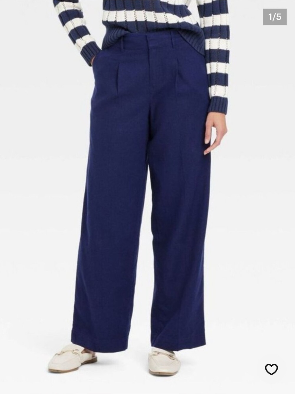 A new day linen trouser